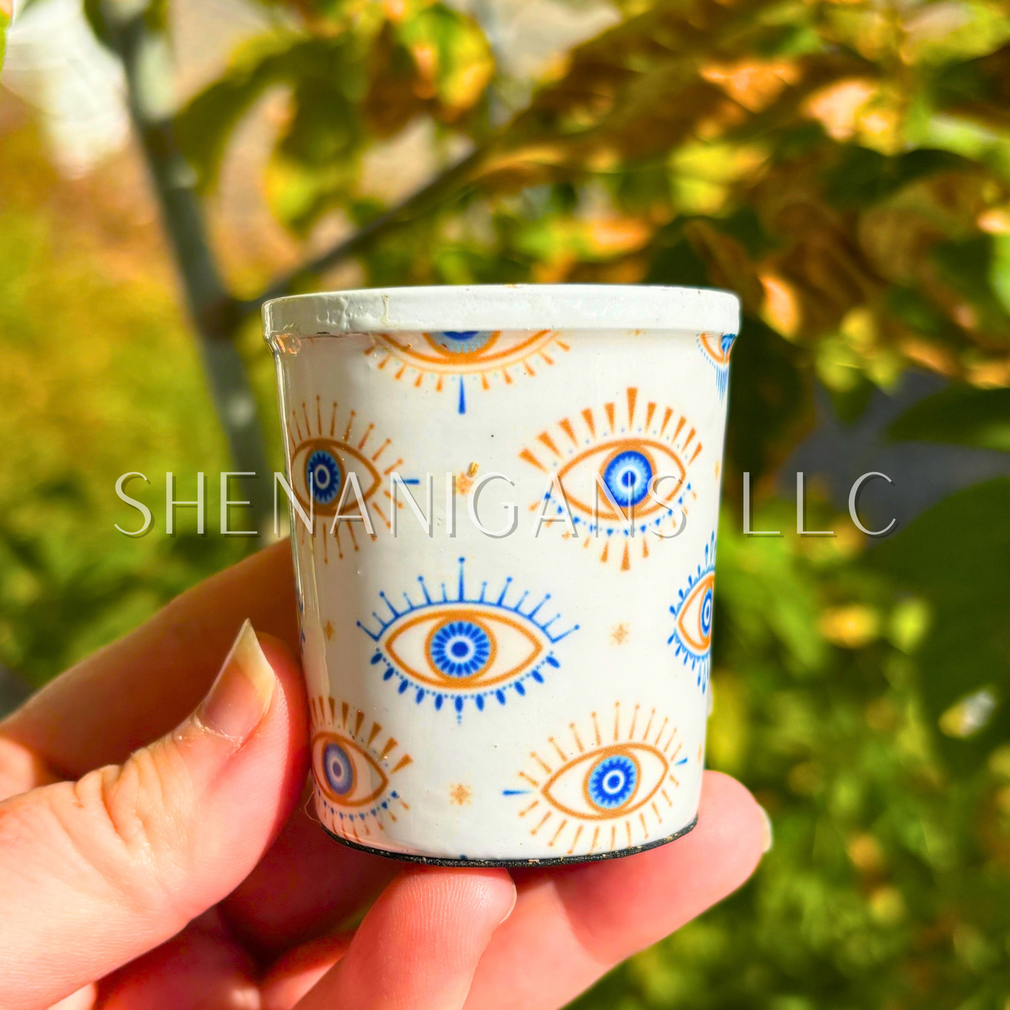 Evil Eye Scented Votive Candle 4"