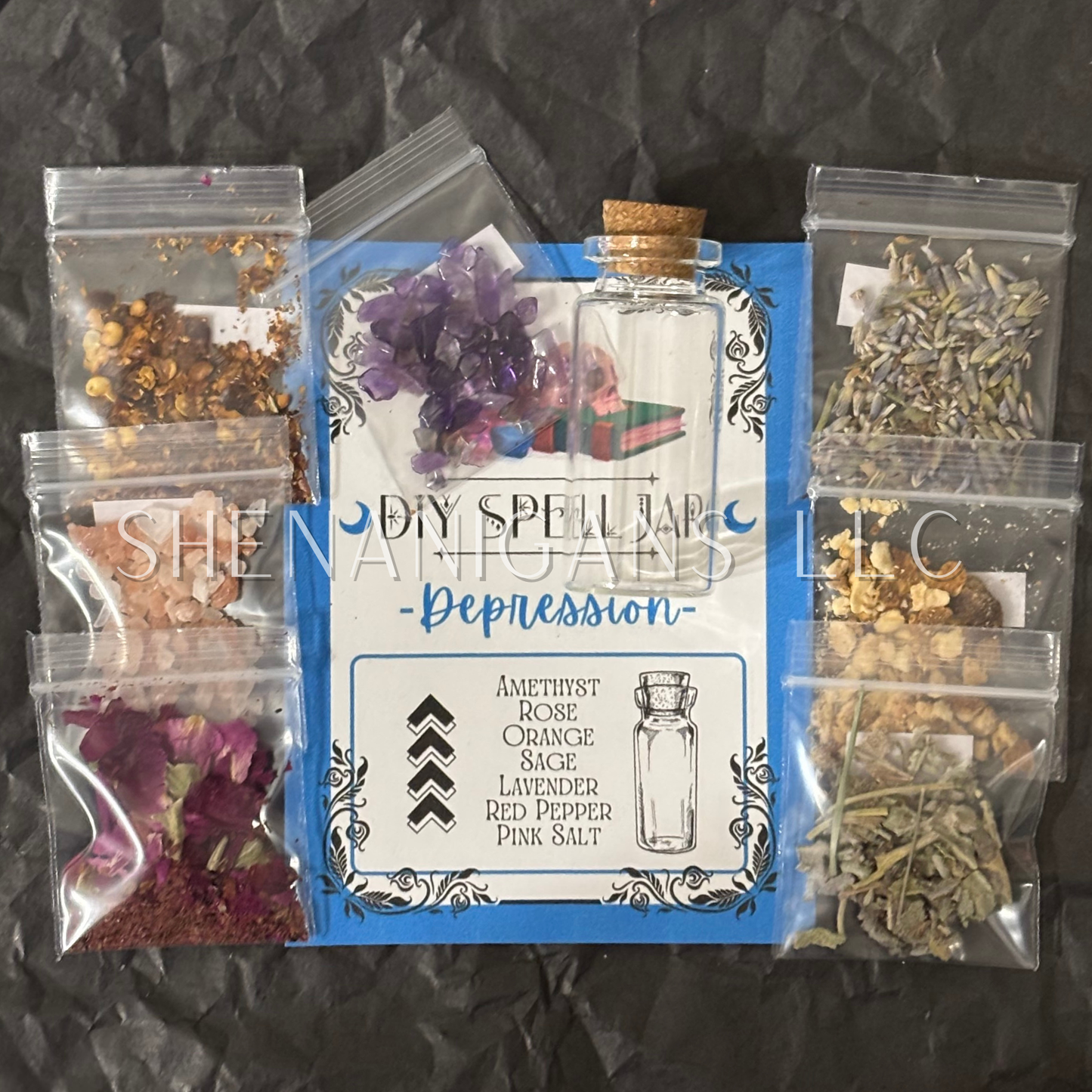 DIY Spell Jar Kit - Depression