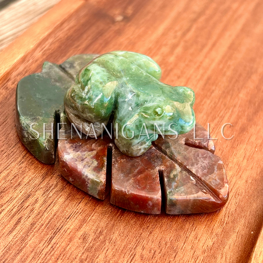 Frog & Leaf Set