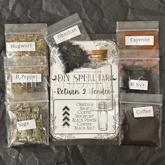 DIY Spell Jar Kit - Return 2 Sender