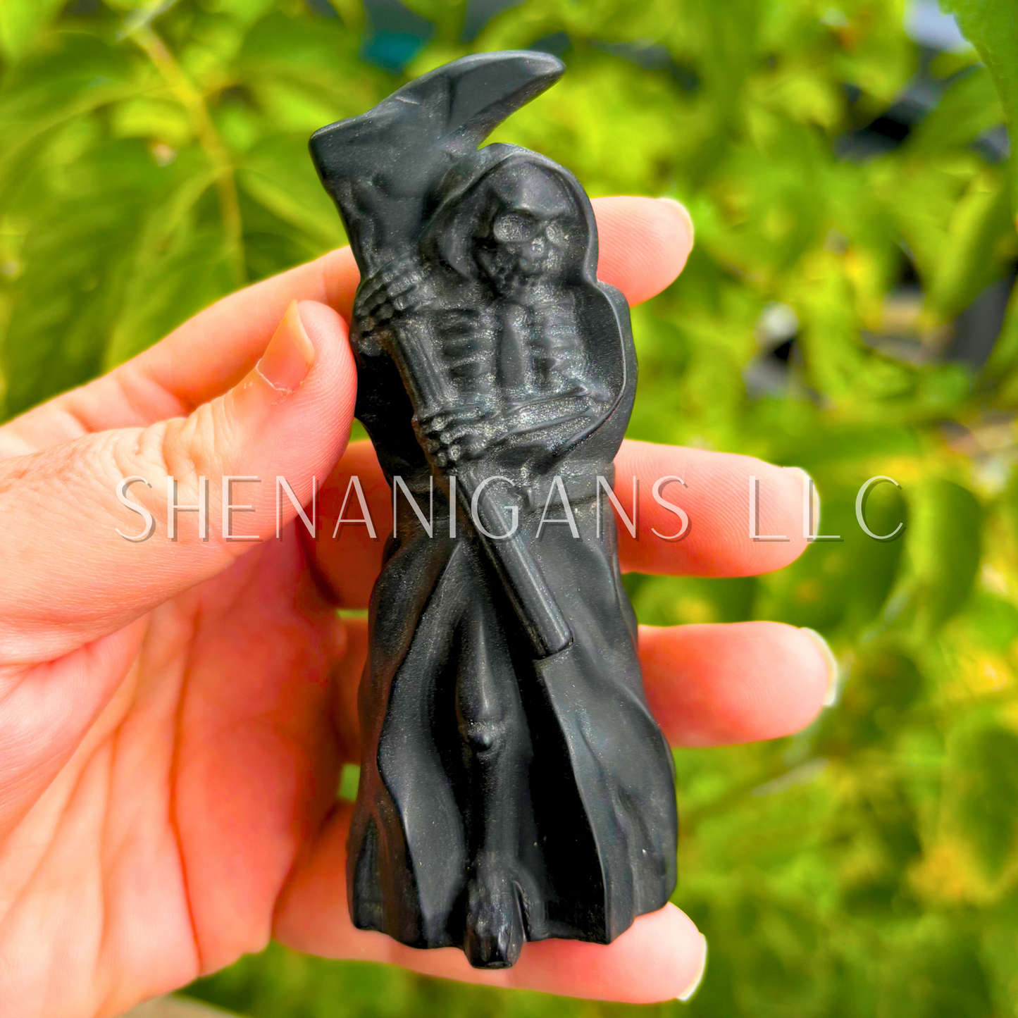 Skeleton Reaper Carving