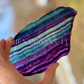 Rainbow Fluorite Slab