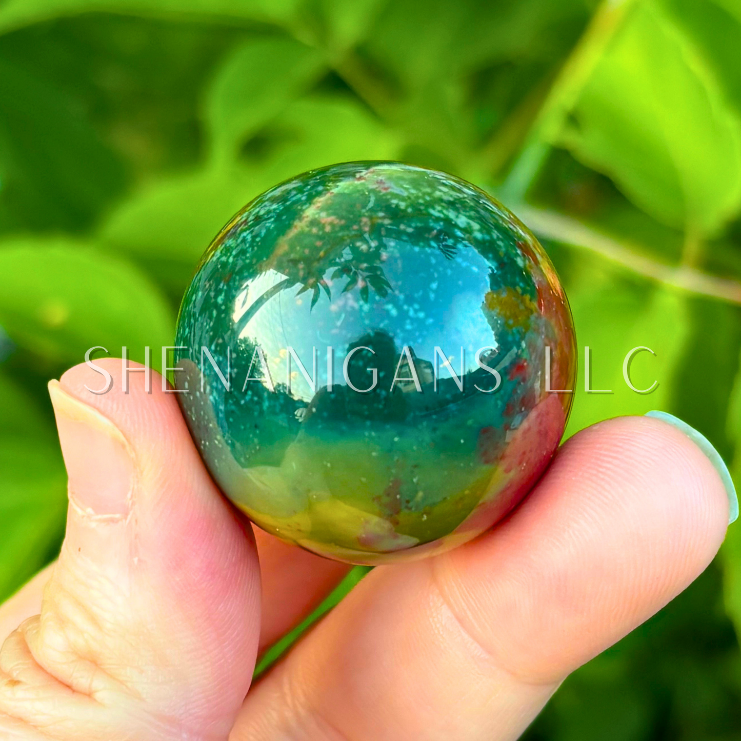 Ocean Jasper Sphere