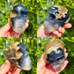 Volcano Agate Skull - UV Reactive