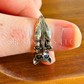 Cat Ring with Labradorite Eyes - Alloy Setting