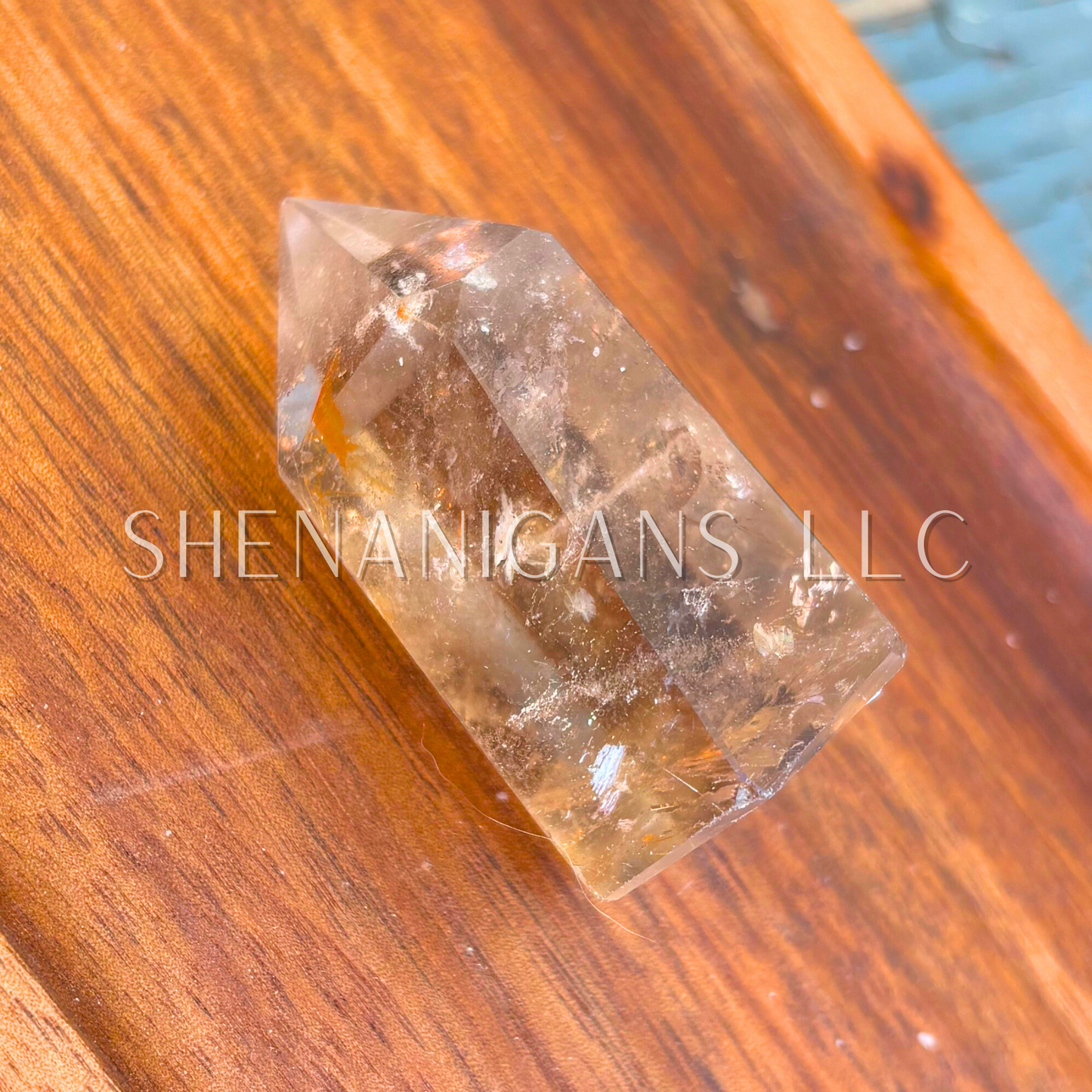 1.75" Smoky Quartz Polished Point Mineral Specimen Gemstone Crystal Obelisk Wand