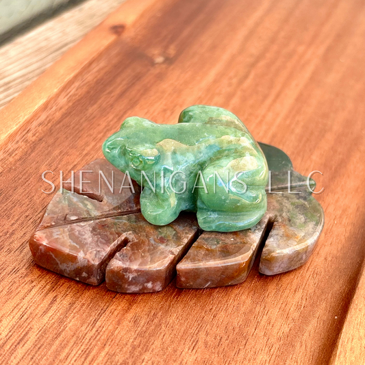 Frog & Leaf Set
