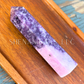 3.75" Lepidolite Polished Point Mineral Specimen Gemstone Crystal Obelisk Wand