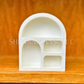 4 Section Curio Shelf Arch