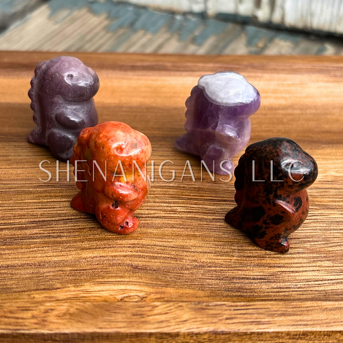 Tiny Dino Carving | Symbol of Strength & Resilience