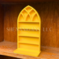 Large Gothic Window Curio Shelf w/ Tray