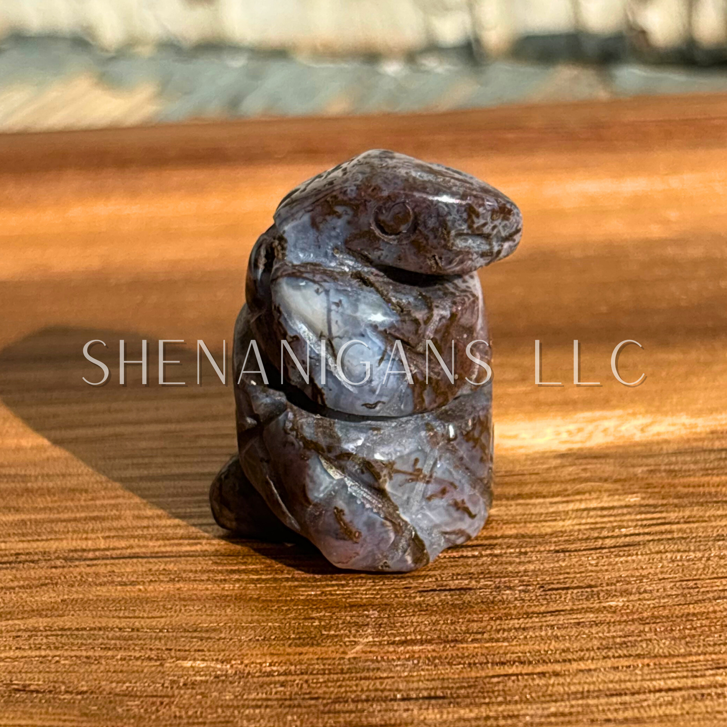 Tiny Snake Carving | Symbol of Transformation & Renewal