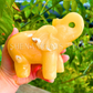 Elephant - Yellow Calcite