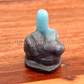 Middle Finger - Mini - Crystal Carving