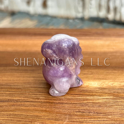 Tiny Dino Carving | Symbol of Strength & Resilience