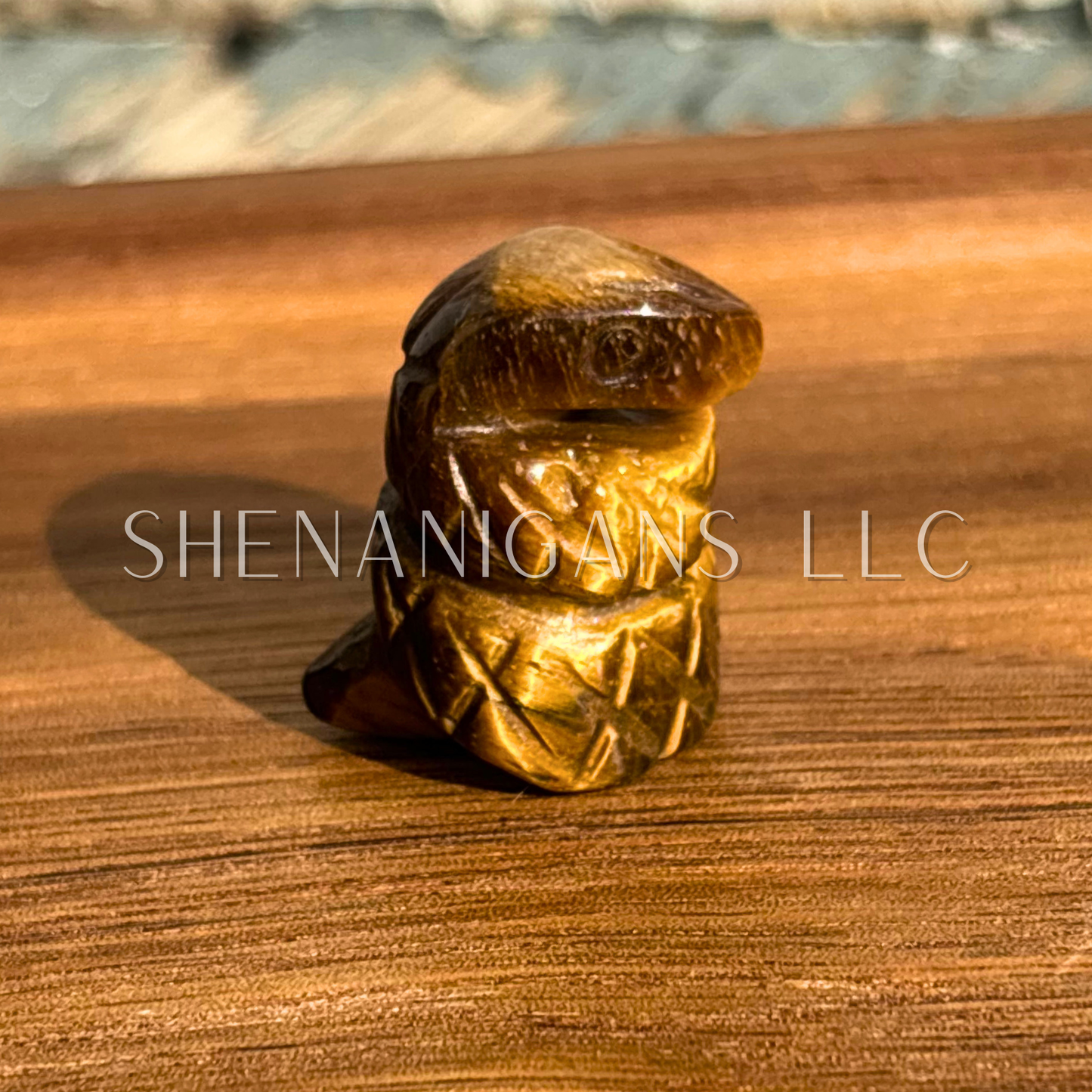 Tiny Snake Carving | Symbol of Transformation & Renewal