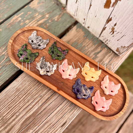 Fox Mask - Mini - Crystal Carving