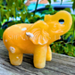 Elephant - Yellow Calcite