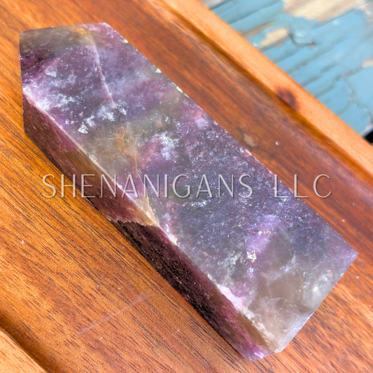 3.5" Unicorn Stone Polished Point Mineral Specimen Gemstone Crystal Obelisk Wand