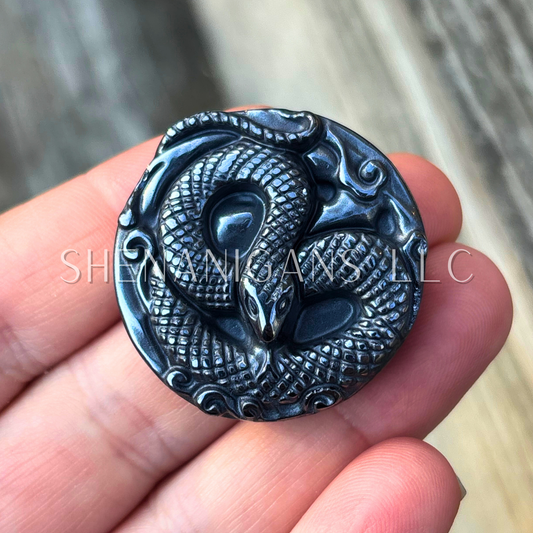 Round Snake - Flat Carving