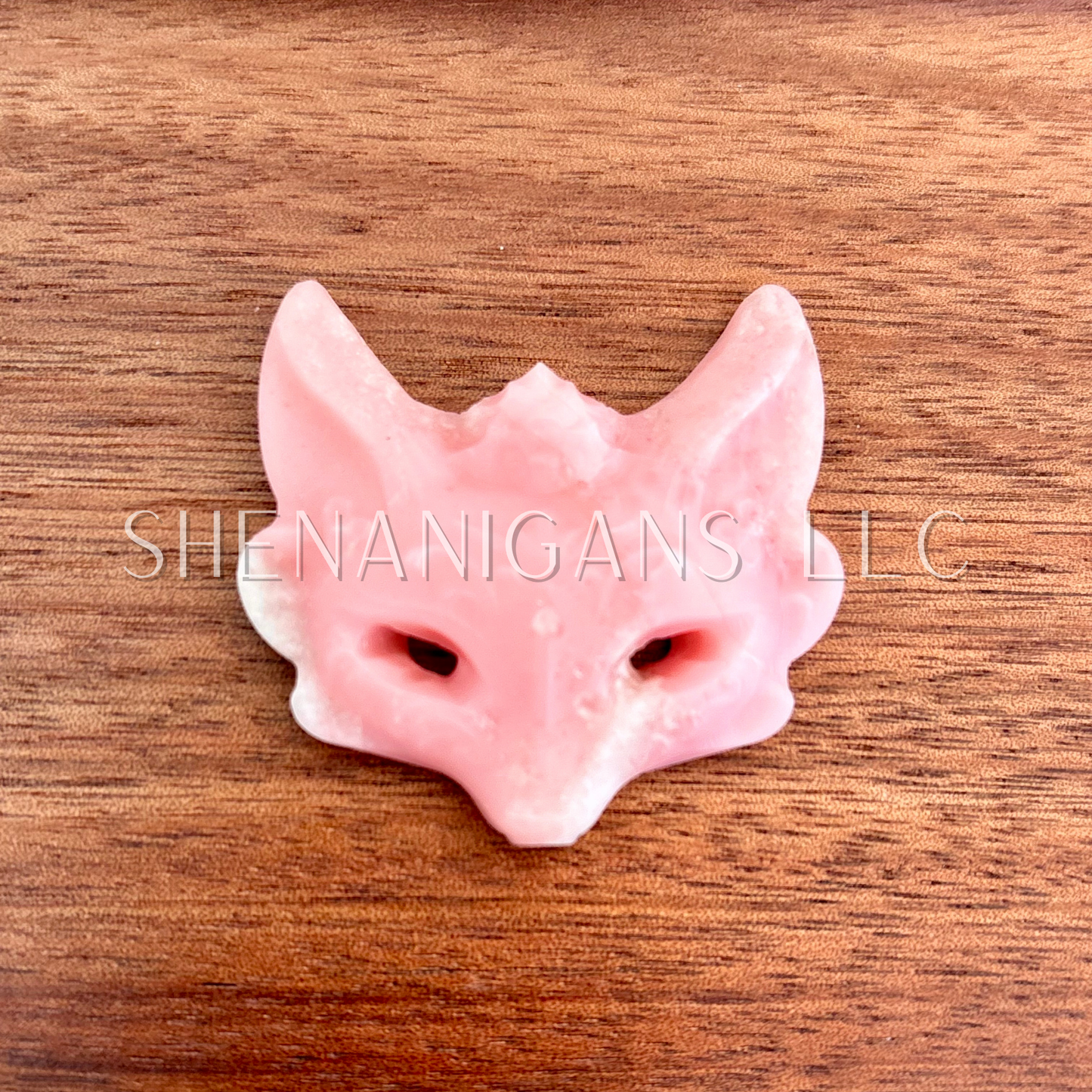 Fox Mask - Mini - Crystal Carving