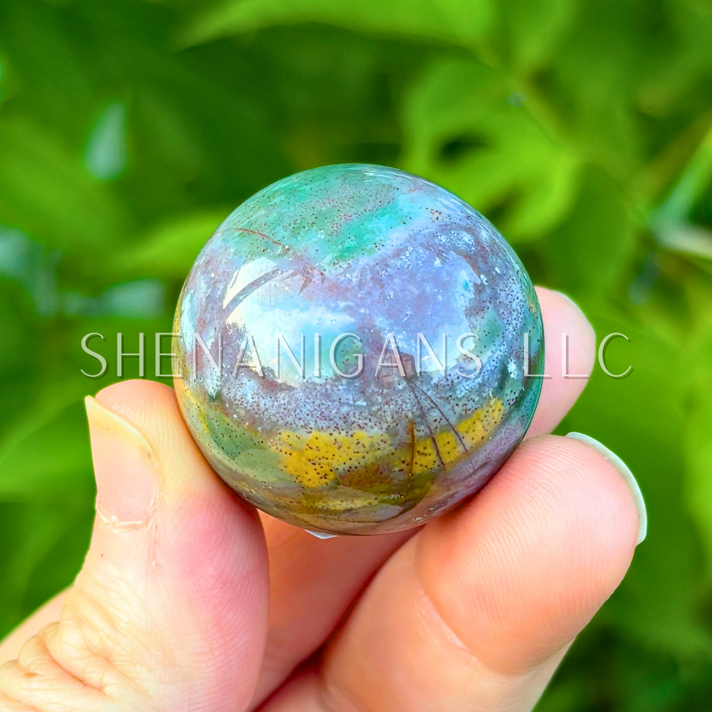 Ocean Jasper Sphere