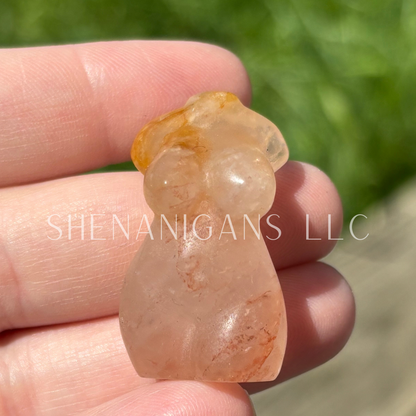 Chubby Lady Body - Small - Crystal Carving