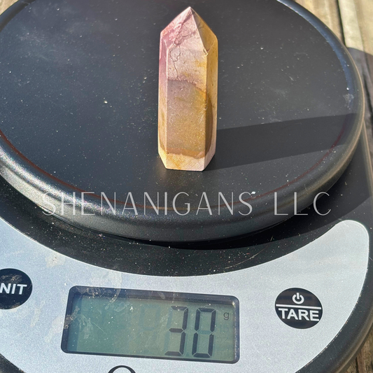 Mookite Jasper Polished Point Mineral Specimen Gemstone Crystal Obelisk Wand