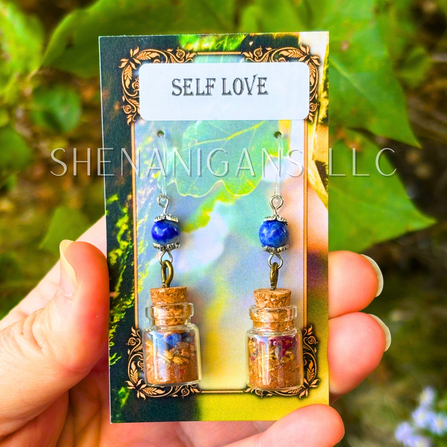 Spell Jar Dangle Earrings