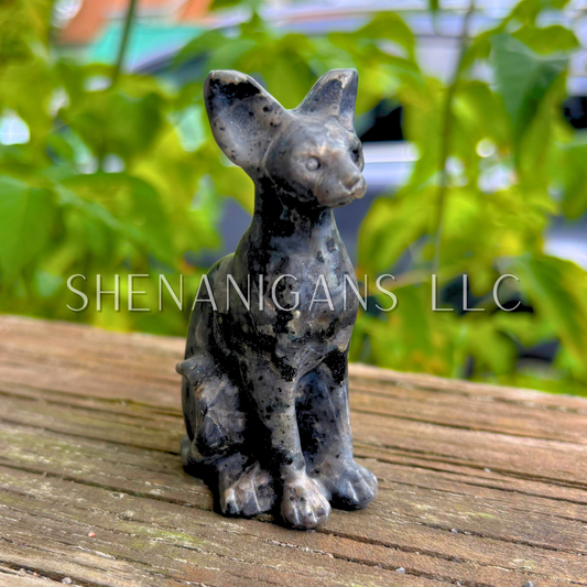 Sphinx Cat Carving