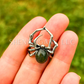 Crystal Spider Ring - Alloy Setting