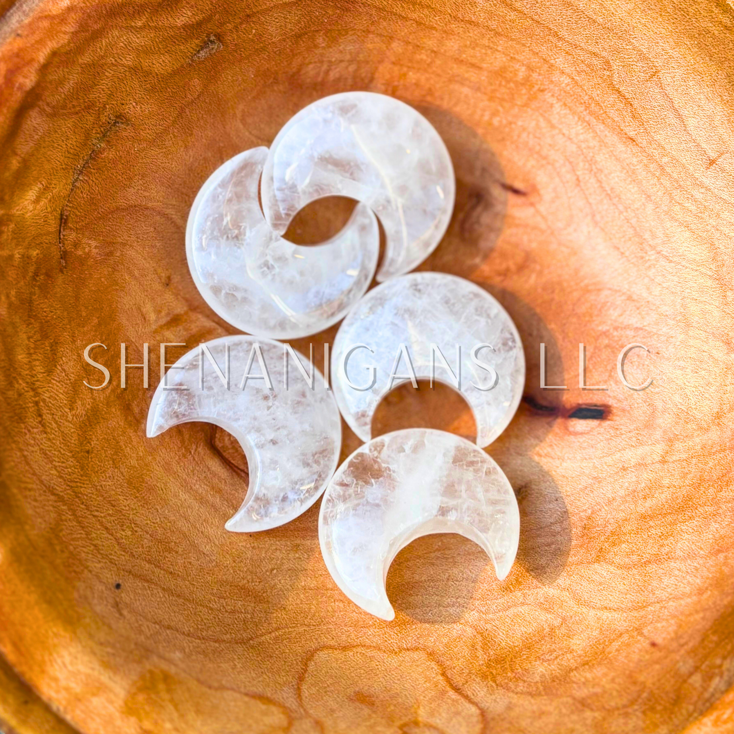 3CM Crescent Moon - Mini - Crystal Carving
