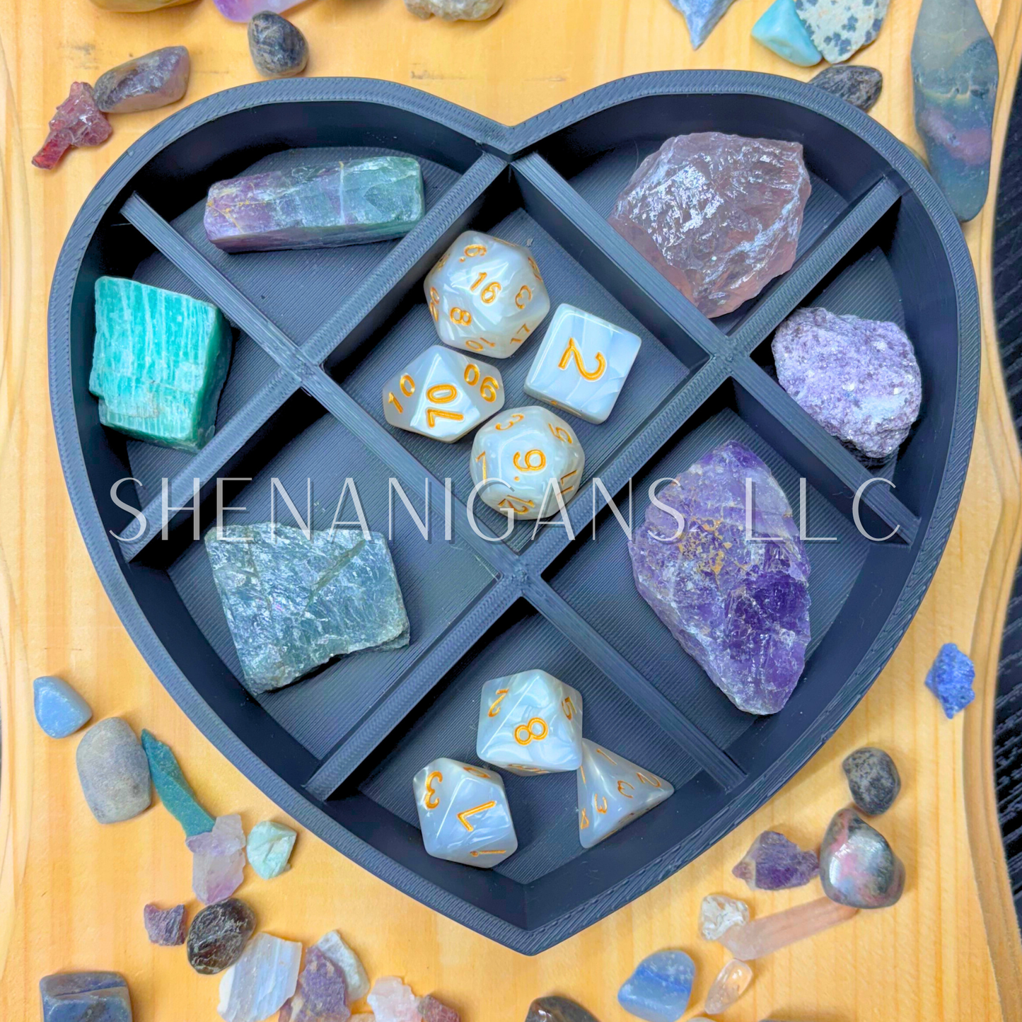 Mystery Dice & Crystals Valentine Box - Large