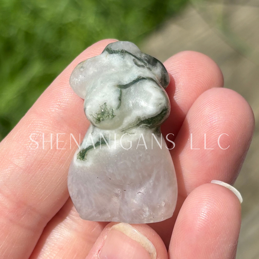 Chubby Lady Body - Small - Crystal Carving