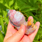 Ocean Jasper Snail Carving