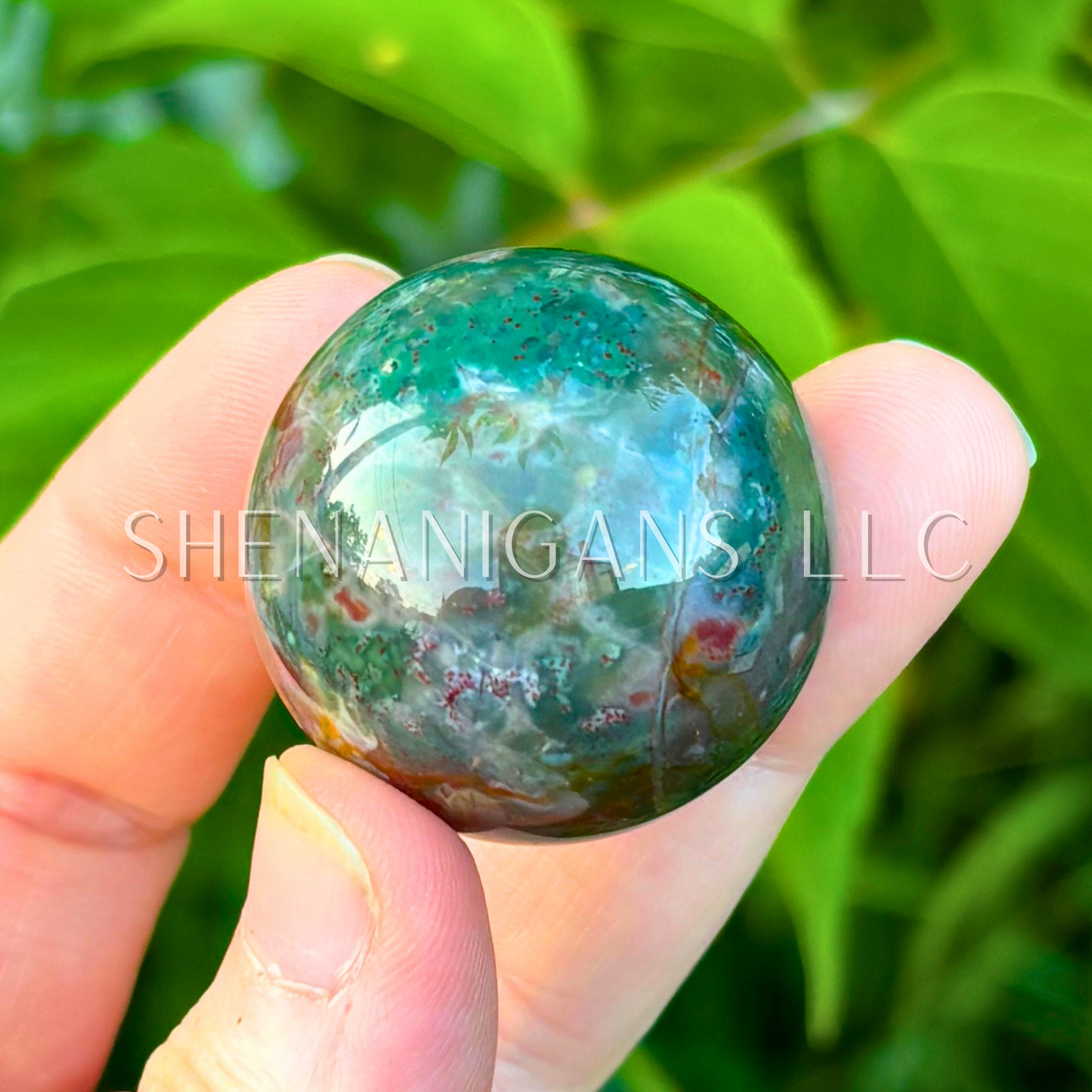 Ocean Jasper Sphere