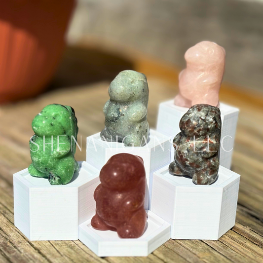 Cute Chubby Dino - Small - Crystal Carving