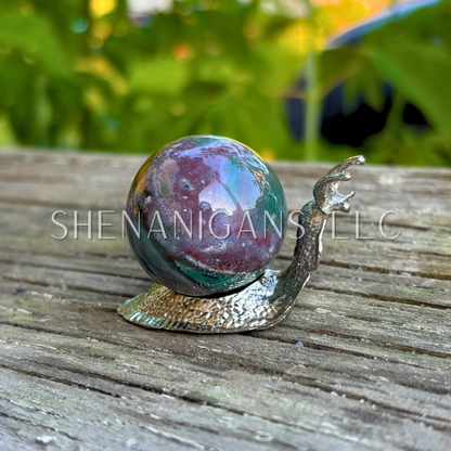 Snail Crystal Sphere stand