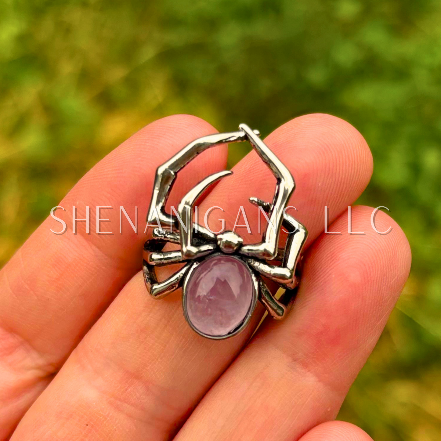 Crystal Spider Ring - Alloy Setting
