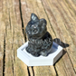 Chunky Sitting Cats - Small - Crystal Carving