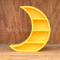 Curio Shelf Waxing Crescent Moon - Left