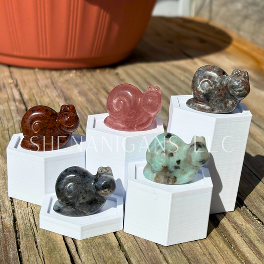 Cute Snail - Small - Crystal Carving