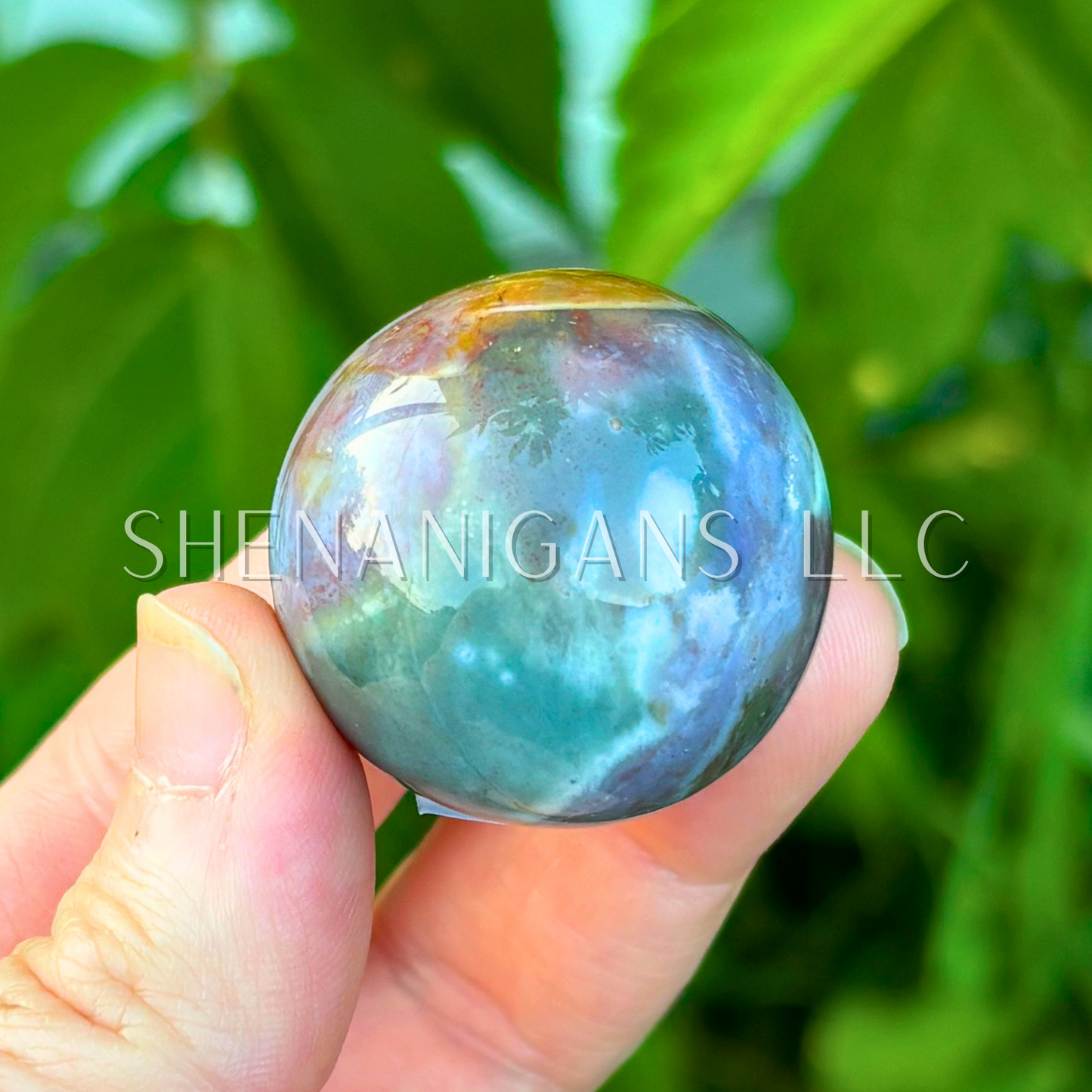 Ocean Jasper Sphere