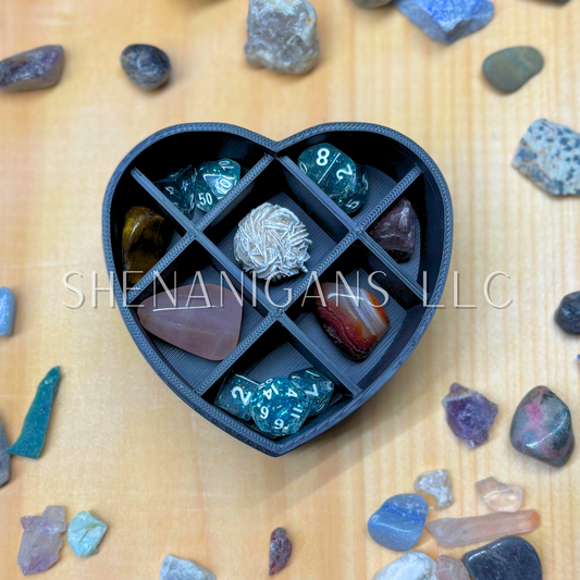 Mystery Dice & Crystals Valentine Box - Small