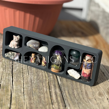 Curio Shelf Tower - 7 Section