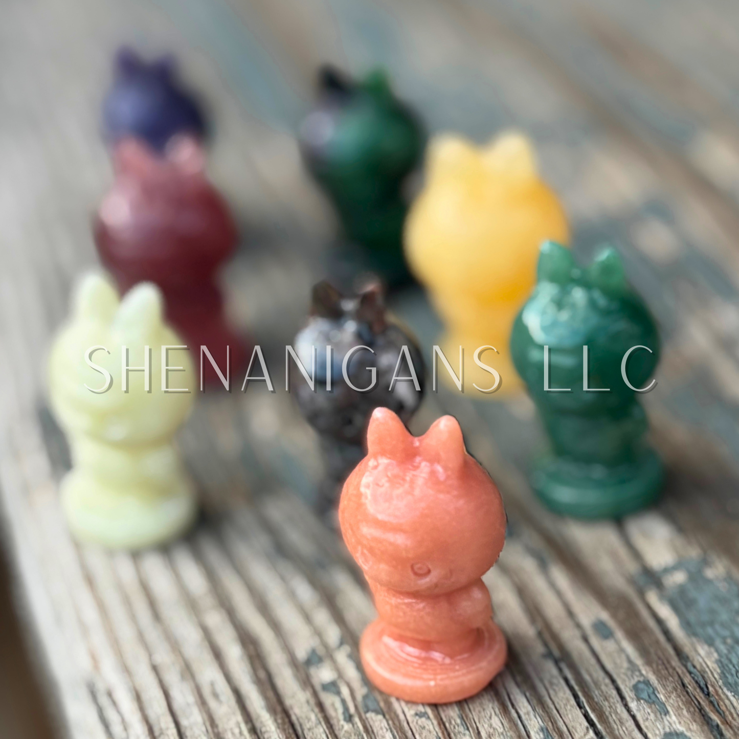 Tiny Little Monster Standing Carving | Whimsical Energy & Protection