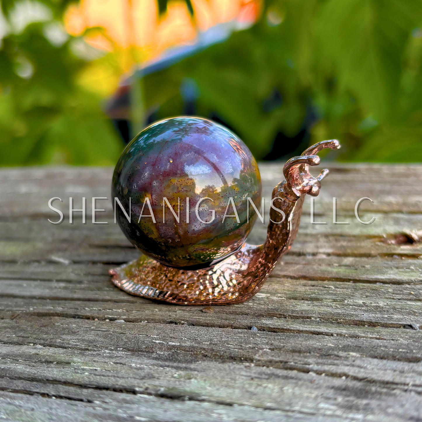 Snail Crystal Sphere stand