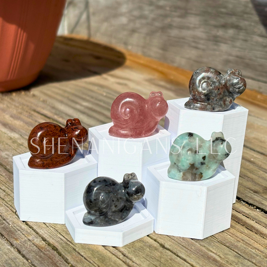Cute Snail - Small - Crystal Carving
