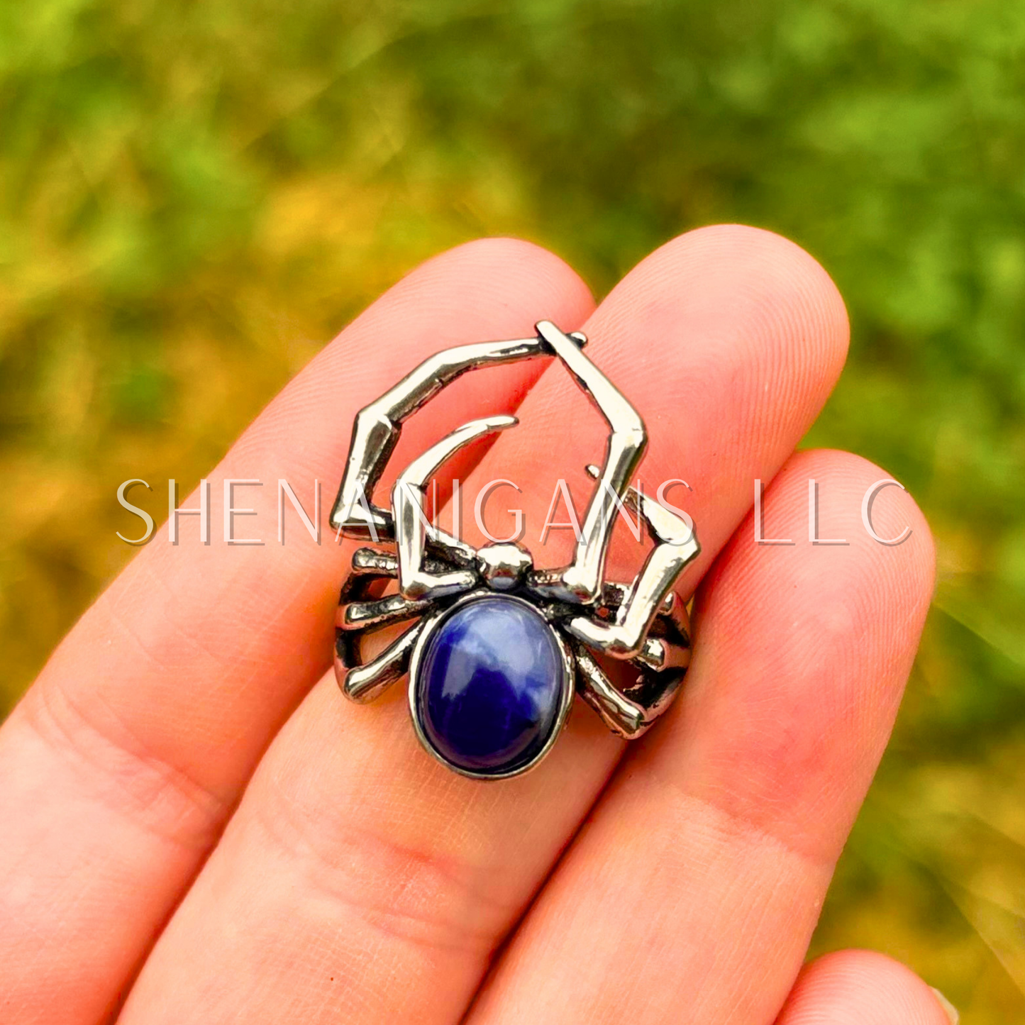 Crystal Spider Ring - Alloy Setting