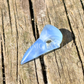 Raven Skull - Small - Crystal Carving